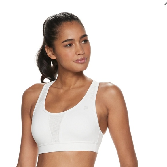 Fila Other - FILA SPORT® White Performance Running sports bra